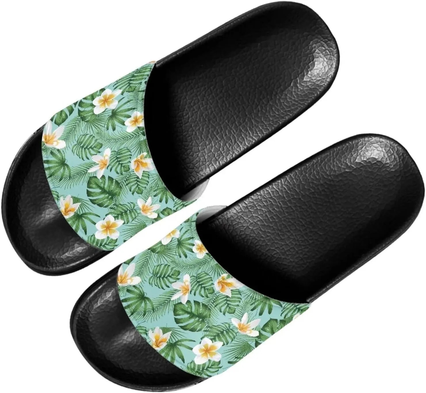 Slippers for Women House Slippers Bathroom Sandals Comfort Lightweight Indoor Non-Slip Single Band Shower Shoes