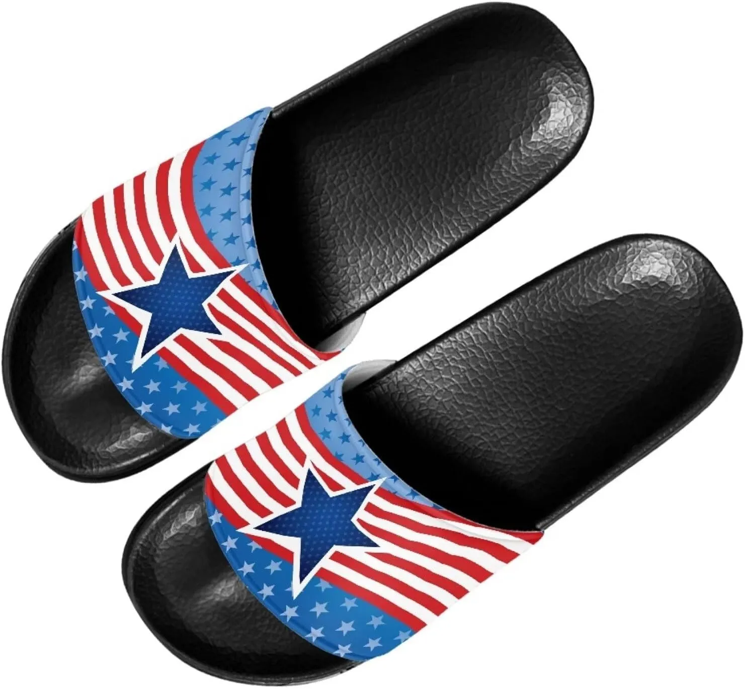 Slippers for Women Non-Slip Slide Sandals Open Toe Soft Sole Sandals Lightweight Slippers Walking Outdoor Sandals