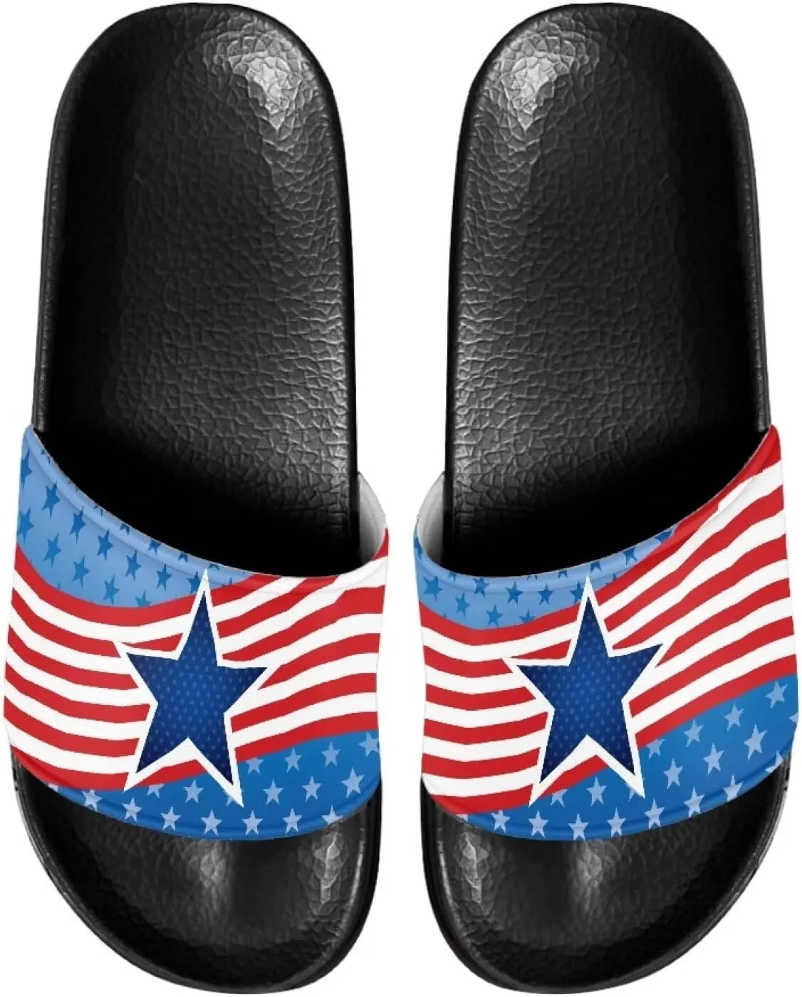 Slippers for Women Non-Slip Slide Sandals Open Toe Soft Sole Sandals Lightweight Slippers Walking Outdoor Sandals