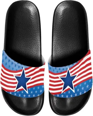 Slippers for Women Non-Slip Slide Sandals Open Toe Soft Sole Sandals Lightweight Slippers Walking Outdoor Sandals