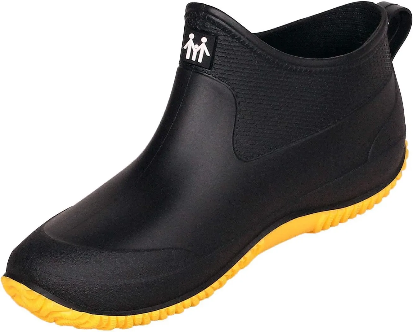 SMajong Rain Boots for Women Waterproof Garden Shoes Men Anti Slip Rubber Ankle Boots Car Wash Shoes Women's Rain Footwear