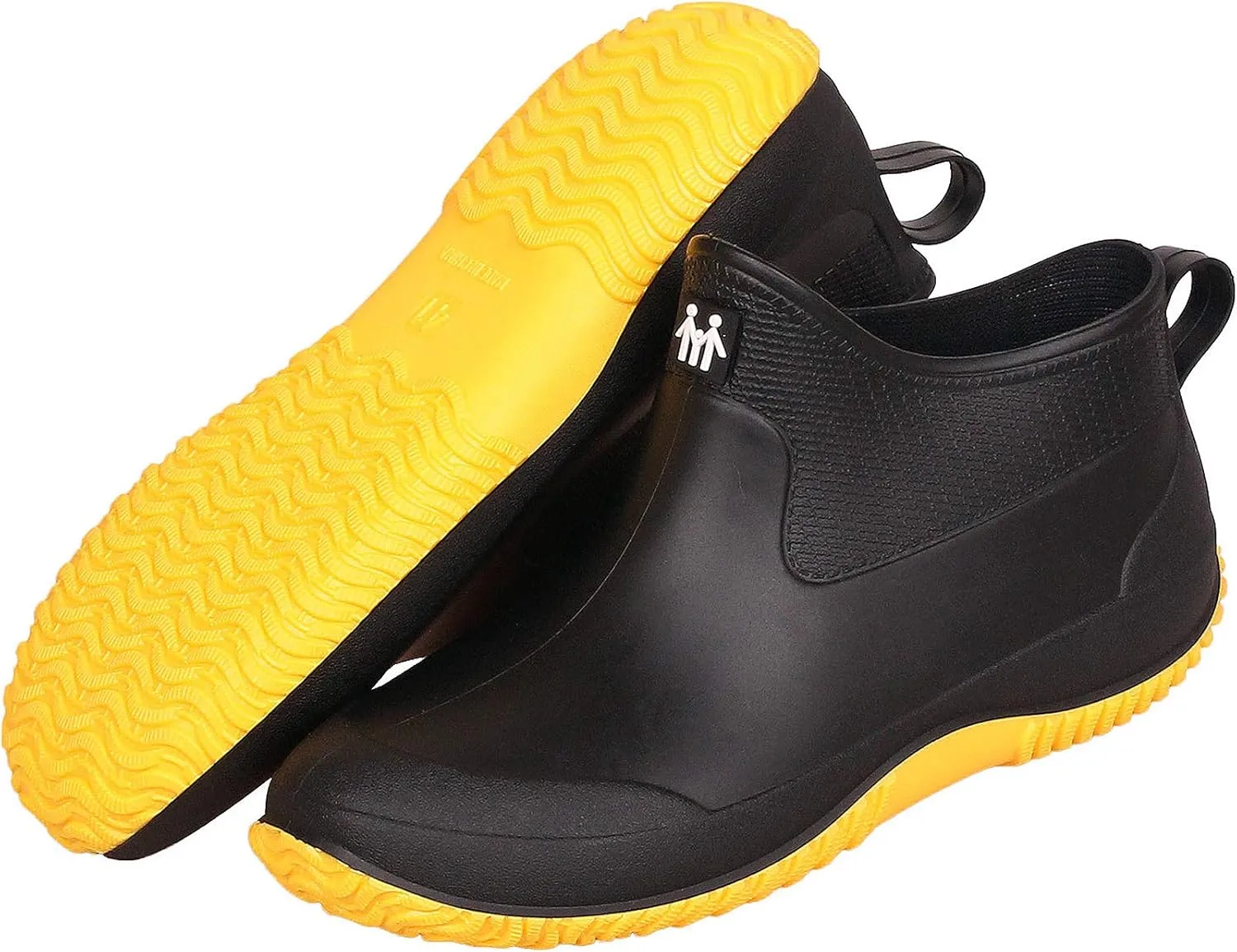 SMajong Rain Boots for Women Waterproof Garden Shoes Men Anti Slip Rubber Ankle Boots Car Wash Shoes Women's Rain Footwear