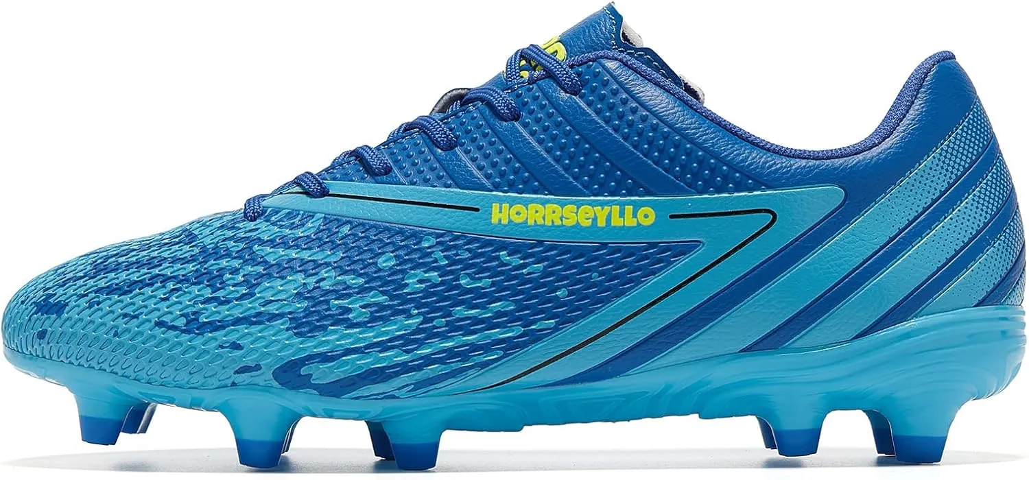 Soccer Cleats for Men and Women Professional Football Training Shoes Outdoor Durable Firm Ground Lightweight Adult Rugby Boots
