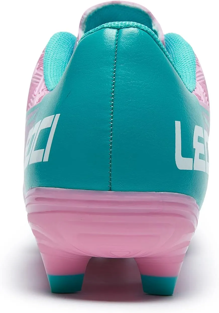 Soccer Cleats for Men's and Women's Outdoor Unisex Football Shoes Firm Rugby Boots