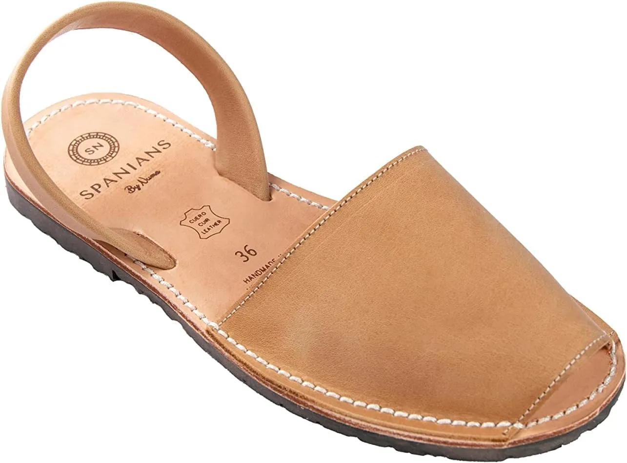 Spanians by Numa, Avarcas menorquinas, Spanish sandals, authentic leather sandals, abarcas, sandals for women