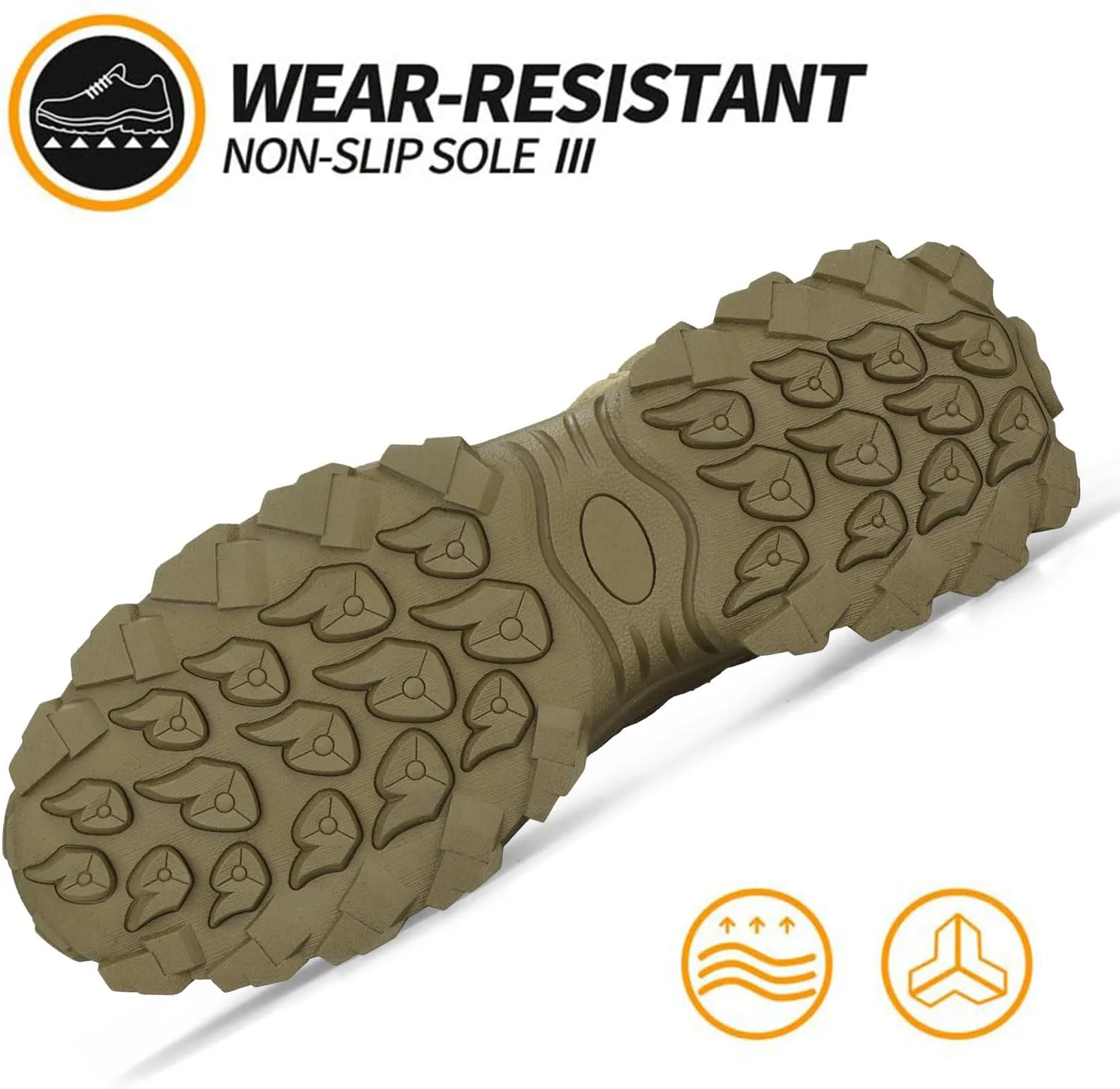 Steel Toe Boots for Men Indestructible Construction Steel Toe Work Shoes Breathable Lightweight High Top Safety Work Boots for Men.