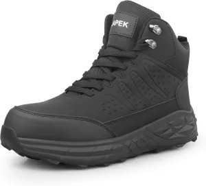 Steel Toe Work Boots for Men Non Slip Puncture Proof Safety Work Shoes for Men with Indestructible Construction Comfortable Perfect for Outdoor Work, Hiking, Construction