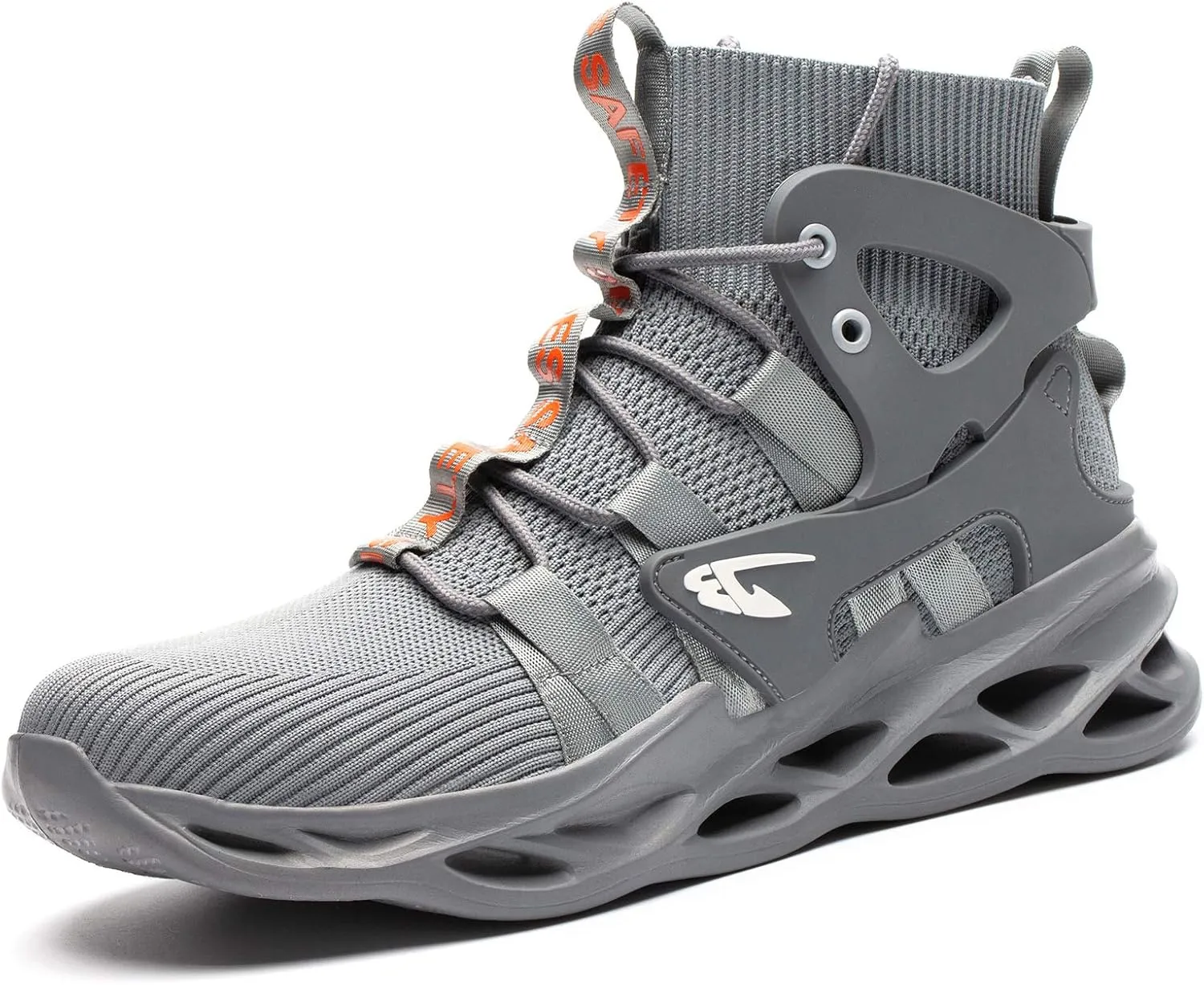 Steel Toe Work Boots for Men Women Lightweight Industrial & Construction Indestructible Safety Comfortable Shoes