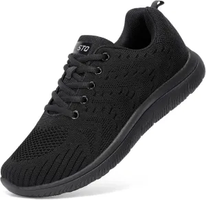 STQ Tennis Shoes Womens Lightweight Comfortable Walking Shoes Athletic Fashion Workout Gym Cross Training Sneakers