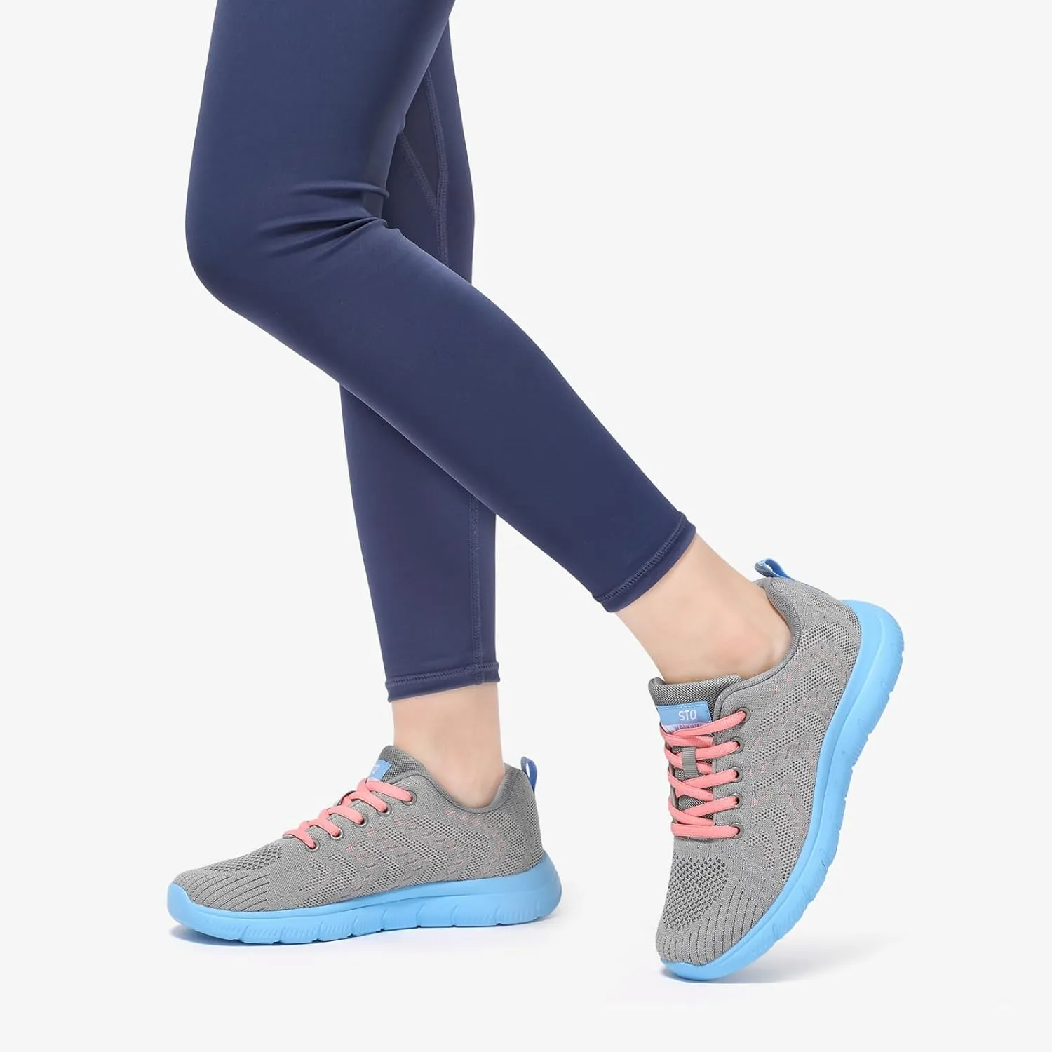 STQ Tennis Shoes Womens Lightweight Comfortable Walking Shoes Athletic Fashion Workout Gym Cross Training Sneakers