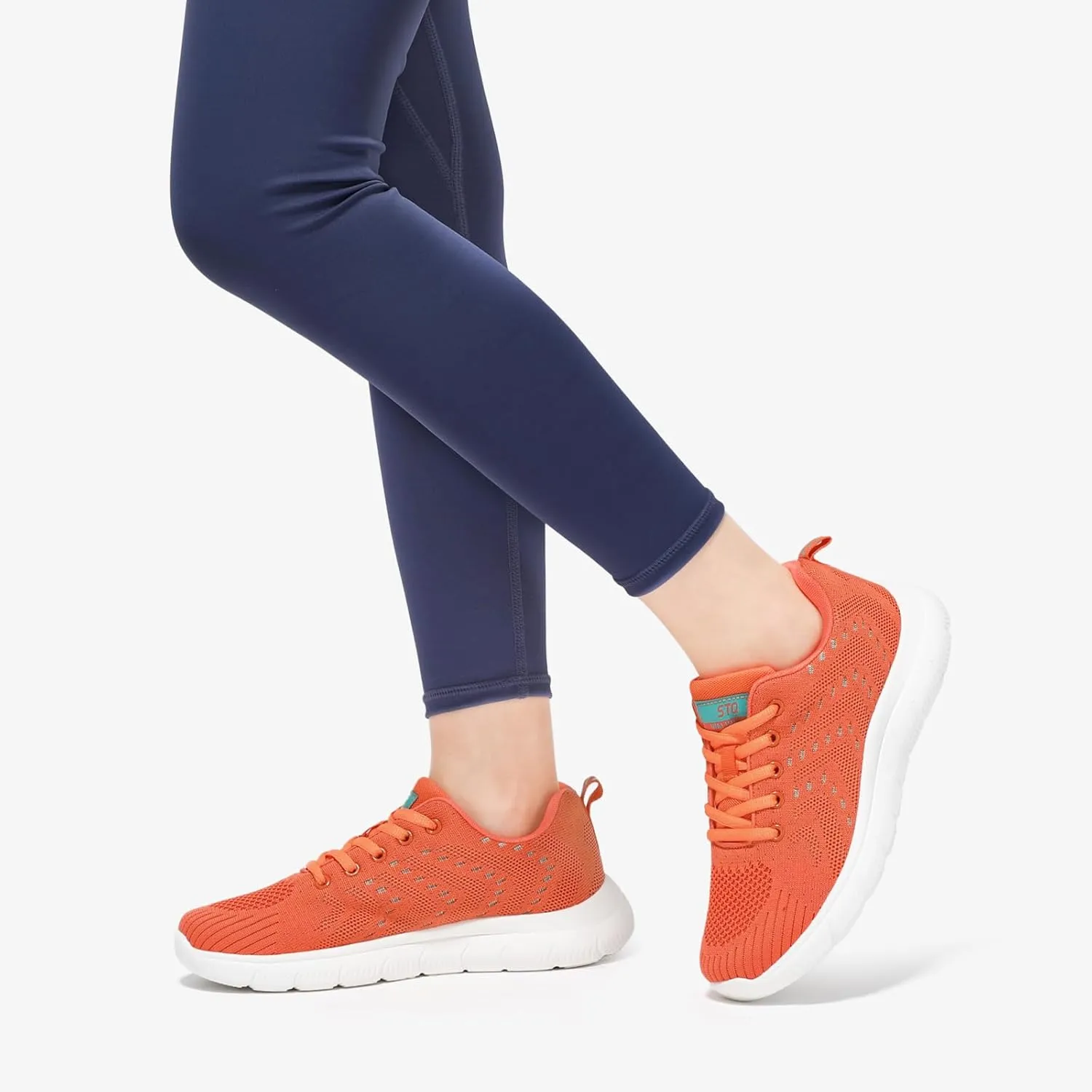 STQ Tennis Shoes Womens Lightweight Comfortable Walking Shoes Athletic Fashion Workout Gym Cross Training Sneakers