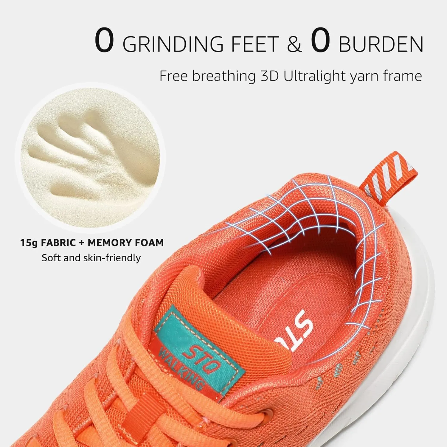 STQ Tennis Shoes Womens Lightweight Comfortable Walking Shoes Athletic Fashion Workout Gym Cross Training Sneakers