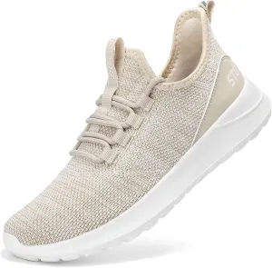 STQ Womens Slip On Sneakers Tennis Walking Orthopedic Shoes Breathable Athletic Gym Workout Cross Training Sneakers