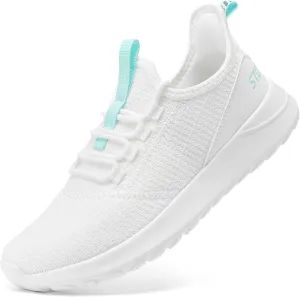 STQ Womens Slip On Sneakers Tennis Walking Orthopedic Shoes Breathable Athletic Gym Workout Cross Training Sneakers