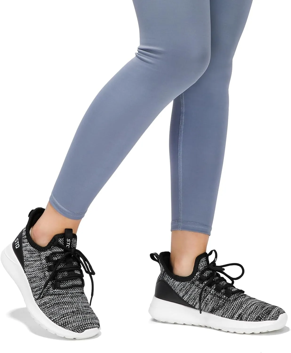 STQ Womens Slip On Sneakers Tennis Walking Orthopedic Shoes Breathable Athletic Gym Workout Cross Training Sneakers