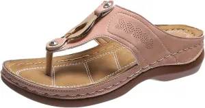 SuanlaTDS Women Flip Flop Sandals Slides,Soft Cushion Slide Beach Shoes Open Toe Outdoor Pure Color Leisure Sandals