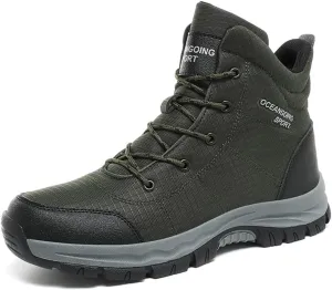 Succttssful Men's Breathable Hiking Trekking Boots for Outdoor - Comfortable Backpacking Boots for Traveler