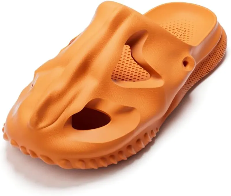 T-Rex Fossil Slides, Dinosaur Sandals, Super Soft Eco-friendly EVA Material Cloud shoes for Women and Men Indoor & Outdoor
