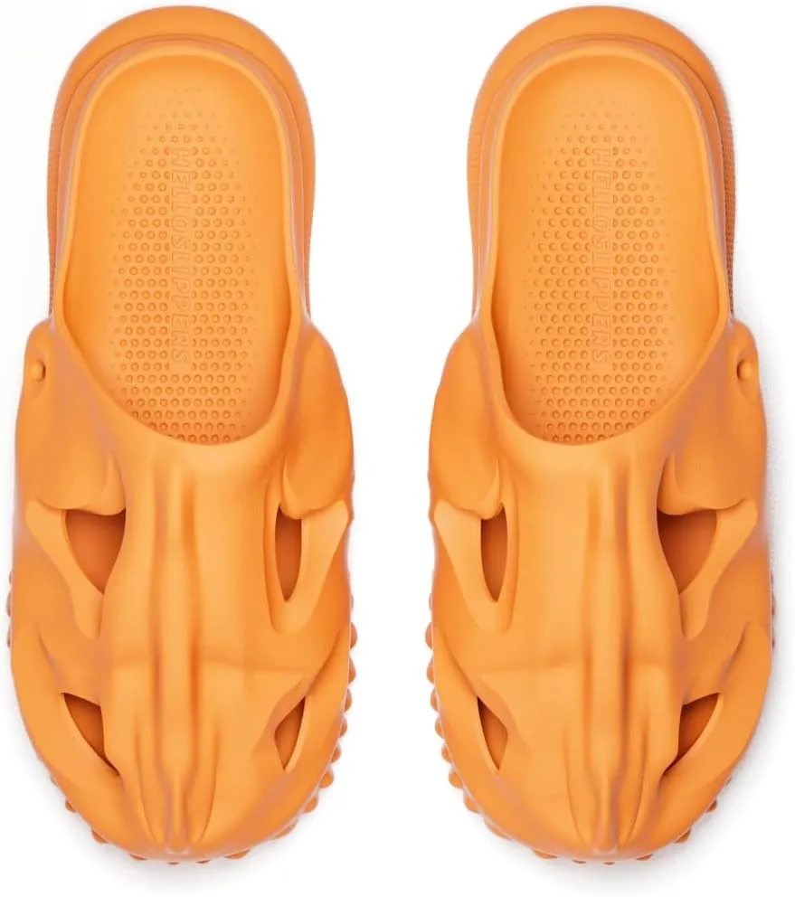 T-Rex Fossil Slides, Dinosaur Sandals, Super Soft Eco-friendly EVA Material Cloud shoes for Women and Men Indoor & Outdoor