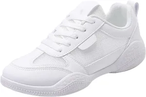 Tennis Shoes Womens Lightweight Comfortable Lace up Tennis Shoes Men Wide Width Dressy Casual Shoes Platform Sneakers Waterproof Tennis Shoe Cross Trainer Shoe