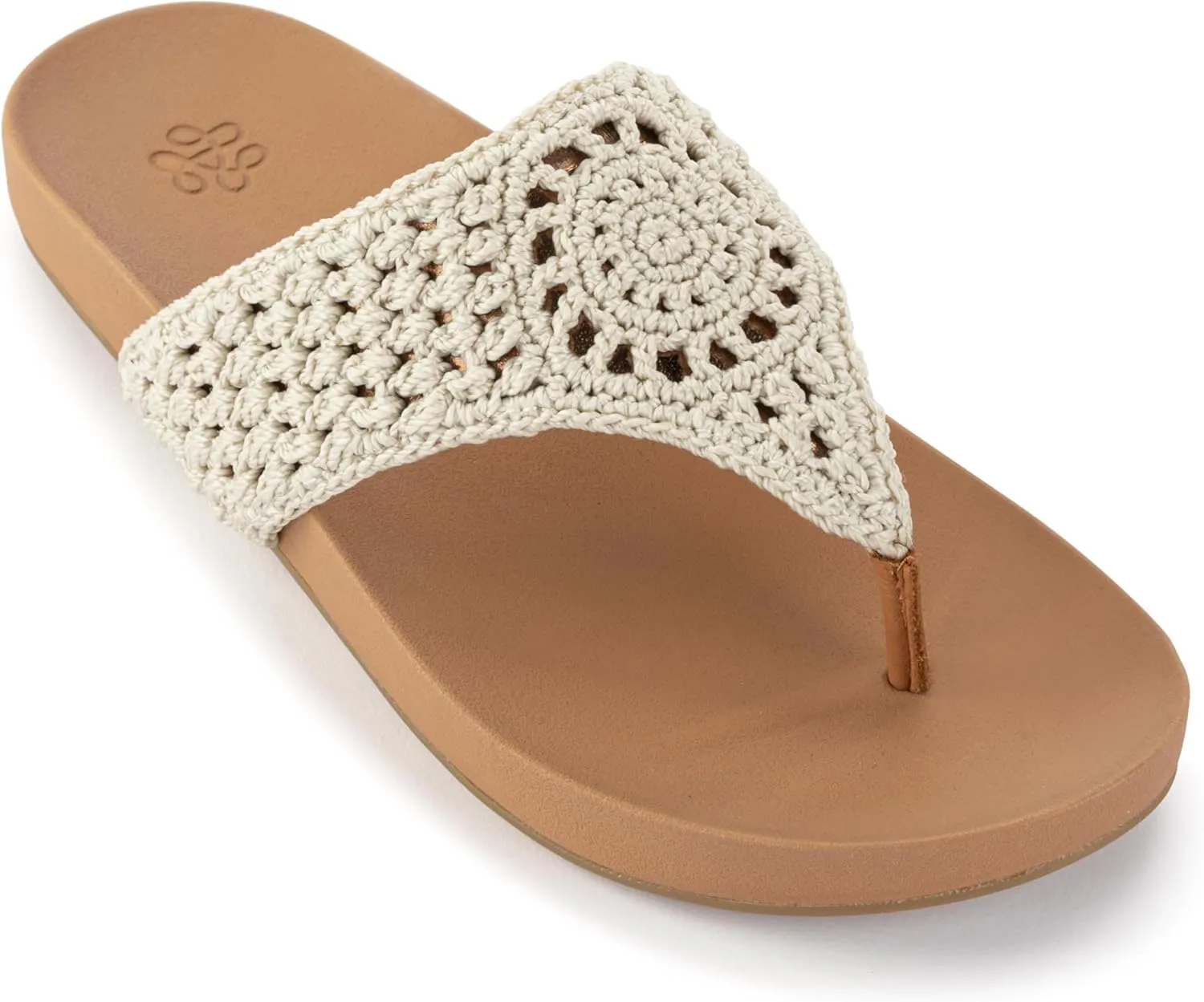 The Sak Everly Slide Sandal - Women's Flat Fashion Slides with Soft Cushion Sole - Beach Slip On Sandals For Everyday