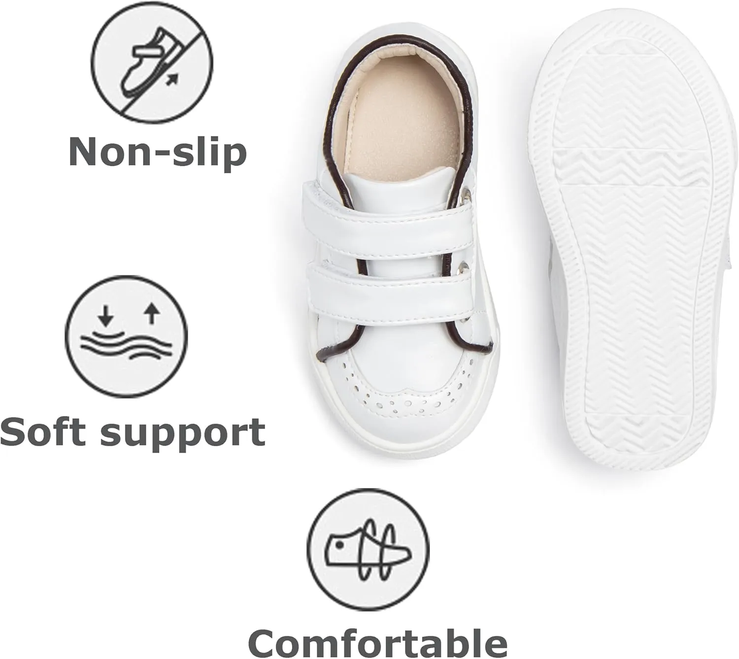 THEE BRON Girls' Casual Sneakers Lightweight Athletic Shoes for Running Play Ages 3-12