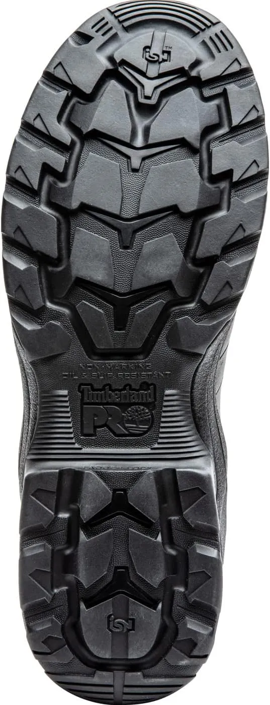 Timberland PRO Men's Hypercharge 6 Inch Composite Safety Toe Puncture Resistant Side-Zip Waterproof Tactical Duty Uniform Work