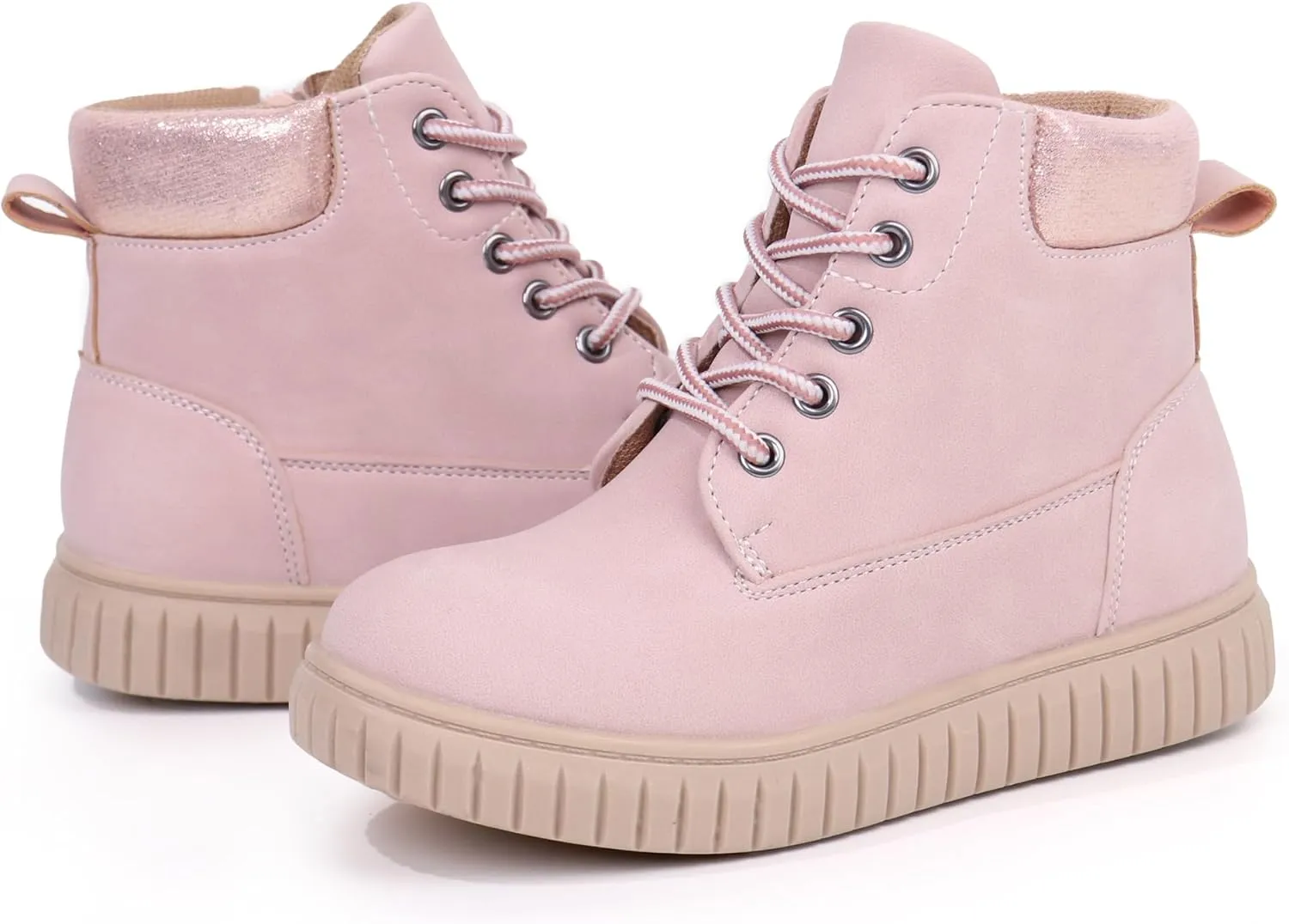 Tobfis Kids Zipper Ankle Boots Kids Sneaker with Boot-Like High Top Design for Boys & Girls(Toddler/Little Kid/Big Kid)