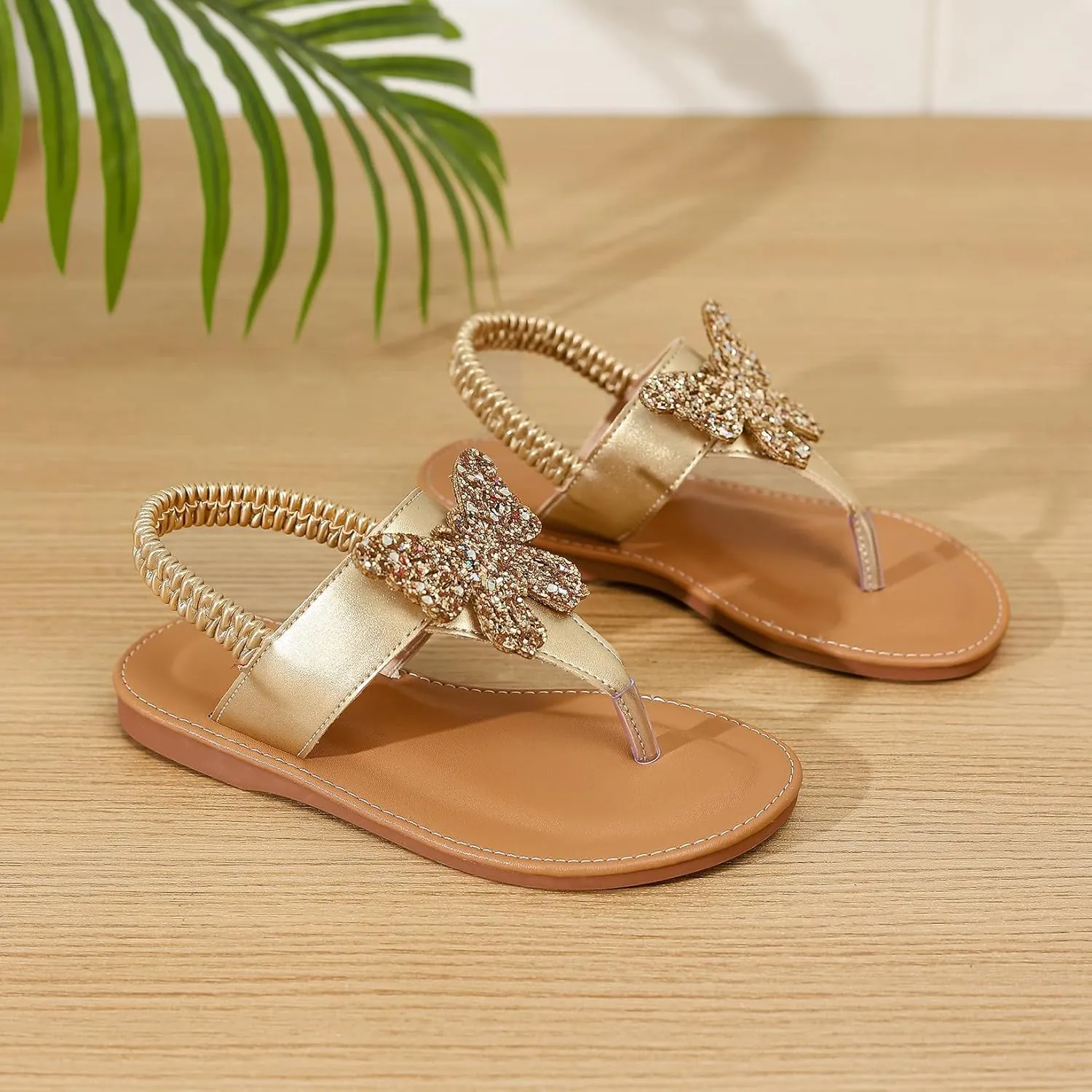 Toddler Girls Sandals Summer Flats Dress Shoes for Baby Little Kids Girl