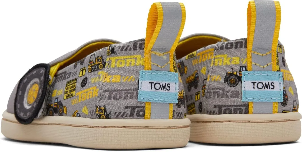 TOMS Toddler Girls Alpargata Slip On Sneakers Shoes