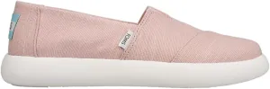 TOMS Womens Alpargata Mallow Slip On Sneakers Shoes Casual - Black