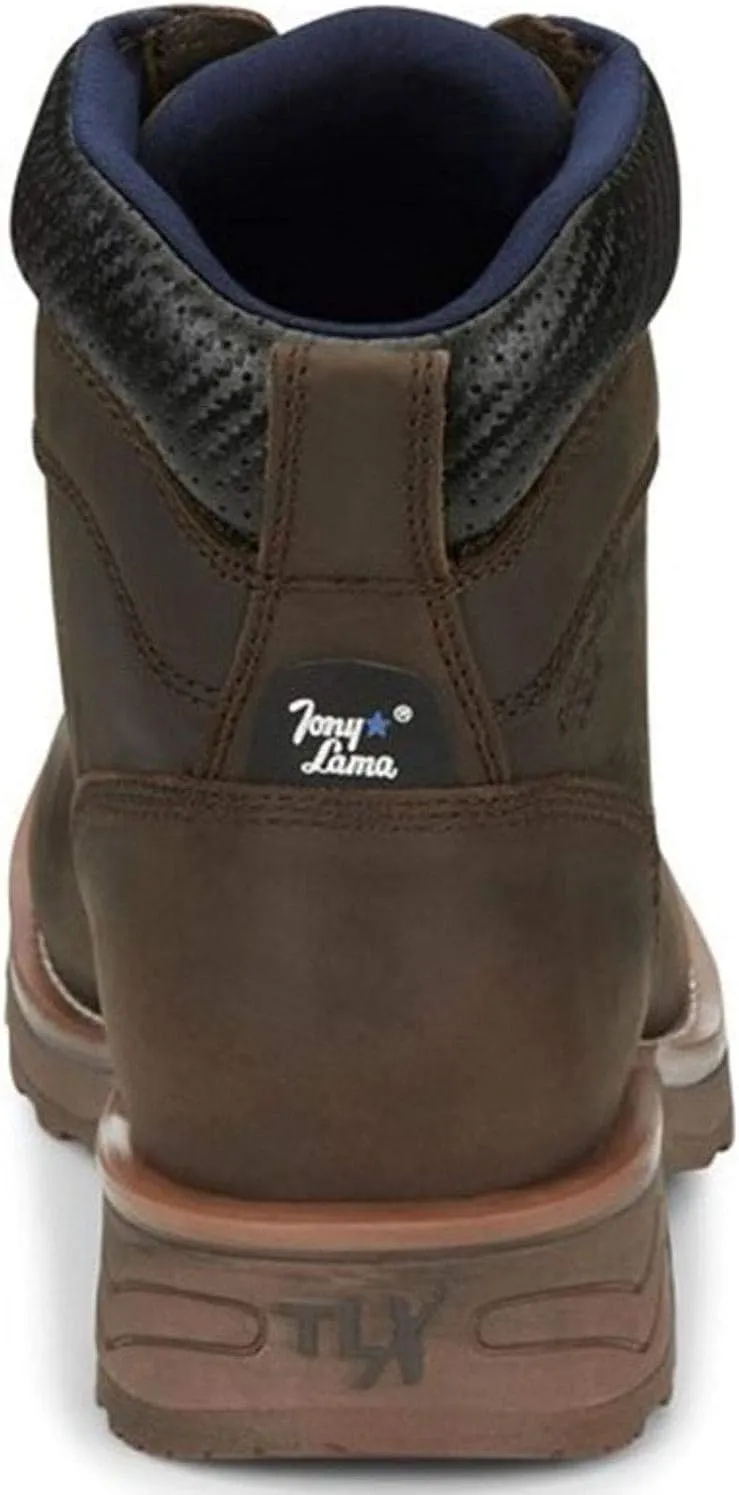 Tony Lama Men's Kinetic Waterproof Work Boot Composite Toe - Tw411