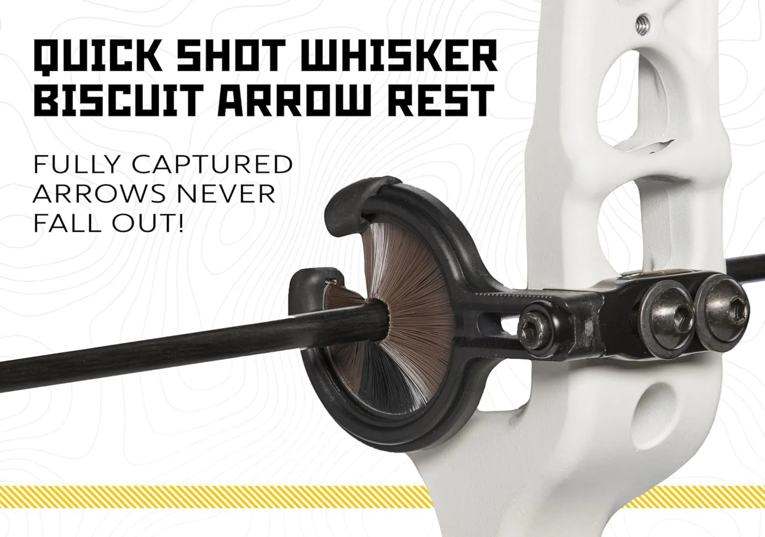 Trophy Ridge Quick Shot Whisker Biscuit Archery Arrow Rest