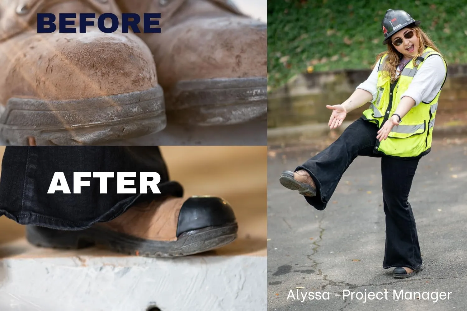 Tuff Toe Boot Repair Kit Combo APPLICATOR & Boot Bundle Combo Upgrade Leather Boot Seam Heel Shoe Adhesive to Resole