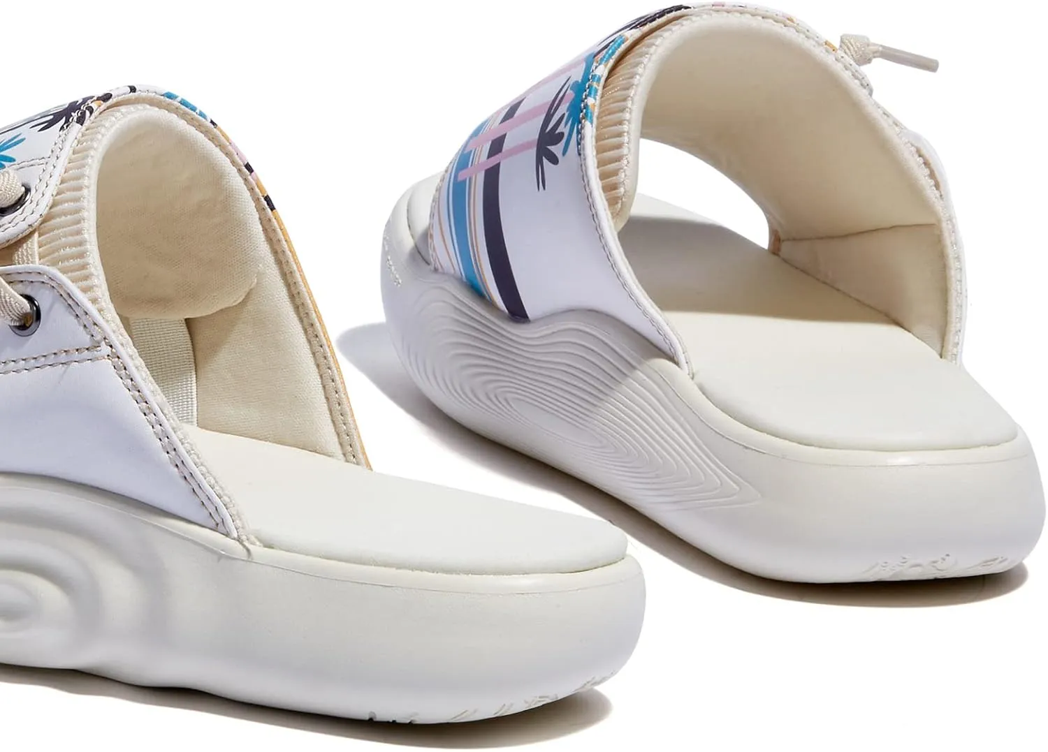 UIN Women's Summer Chunky Platform Slide Wedges Sandal Comfortable Art Travel Shoes Sitges Ⅲ