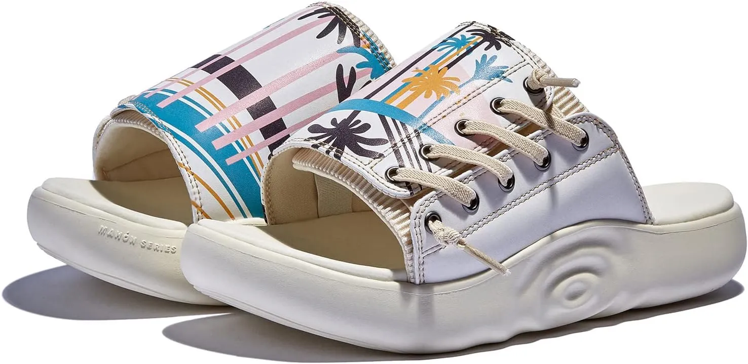 UIN Women's Summer Chunky Platform Slide Wedges Sandal Comfortable Art Travel Shoes Sitges Ⅲ