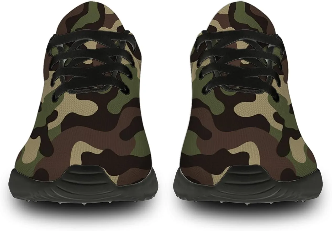 Unisex Camouflage Sneakers for Women & Men, Breathable & Lightweight, All Occasions