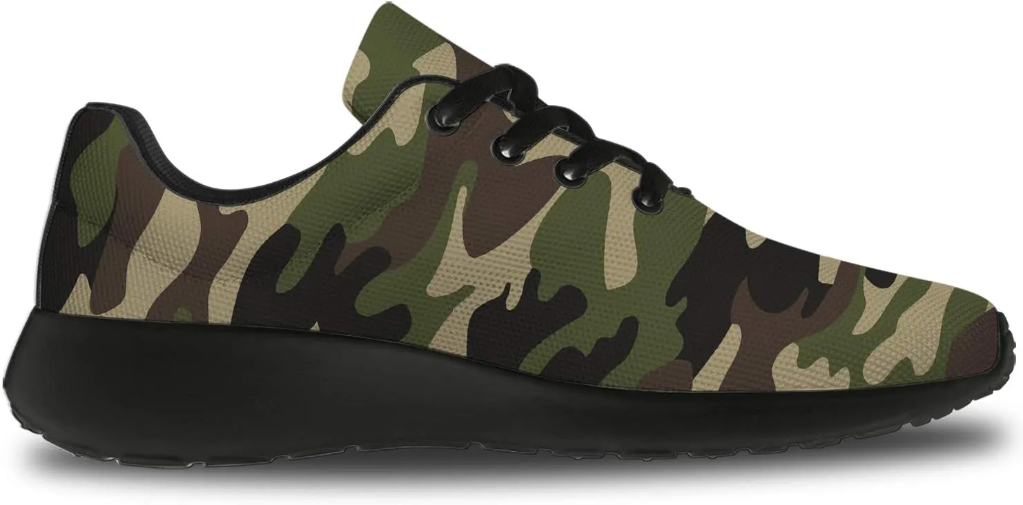 Unisex Camouflage Sneakers for Women & Men, Breathable & Lightweight, All Occasions