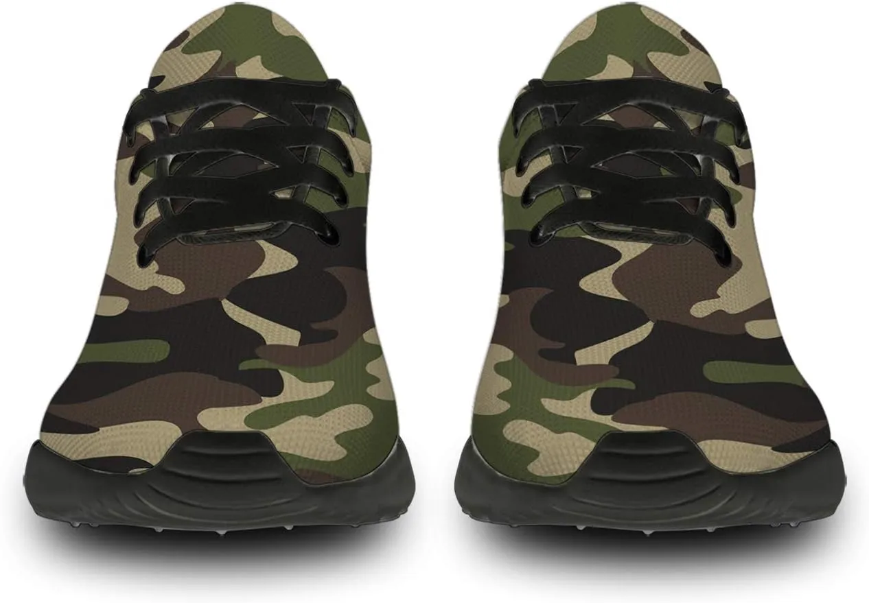 Unisex Camouflage Sneakers for Women & Men, Breathable & Lightweight, All Occasions