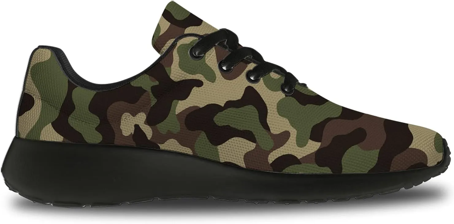Unisex Camouflage Sneakers for Women & Men, Breathable & Lightweight, All Occasions