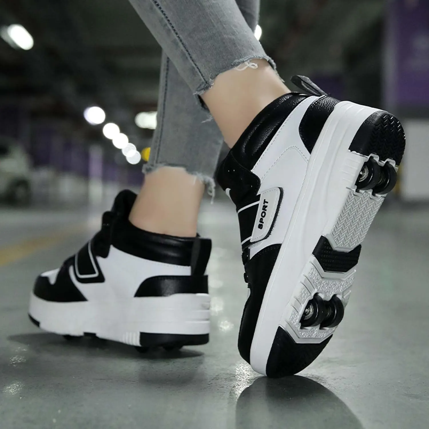 Unisex Children's Casual Sneakers Boys Girls School Uniform Shoes Lightweight Comfortable Outdoor Walking Athletic Running Kids Shoes