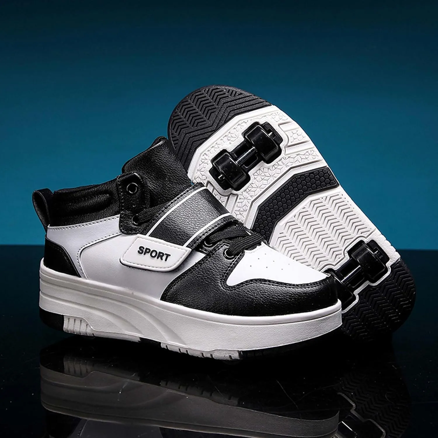 Unisex Children's Casual Sneakers Boys Girls School Uniform Shoes Lightweight Comfortable Outdoor Walking Athletic Running Kids Shoes