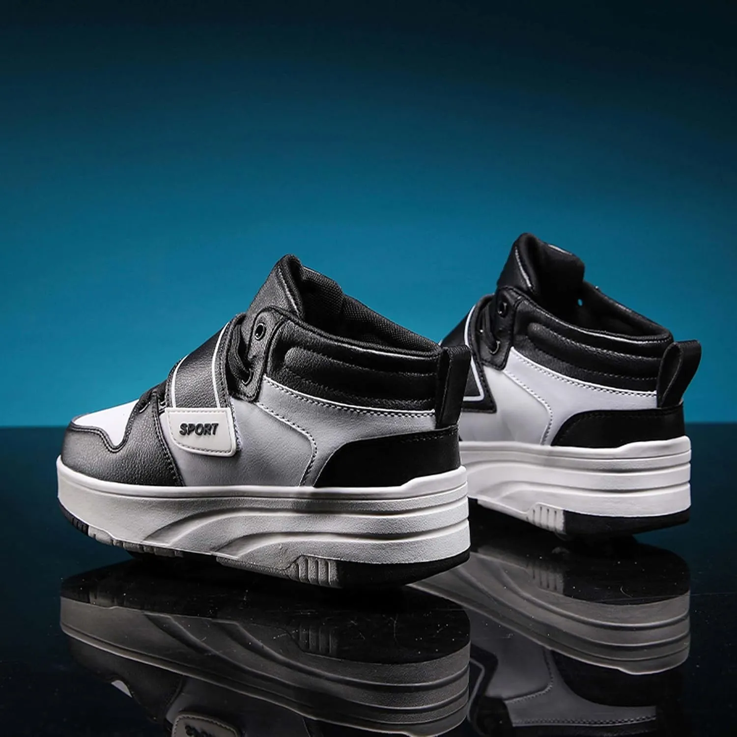 Unisex Children's Casual Sneakers Boys Girls School Uniform Shoes Lightweight Comfortable Outdoor Walking Athletic Running Kids Shoes