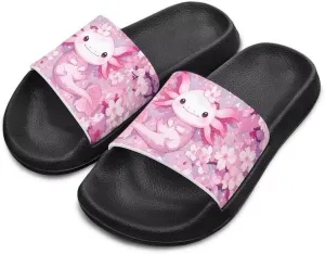 Unisex Slides for Girls Boys Comfortable Slippers Slides Non-slip Shower Shoes House Fashion Thick for Indoor & Outdoor Gifts