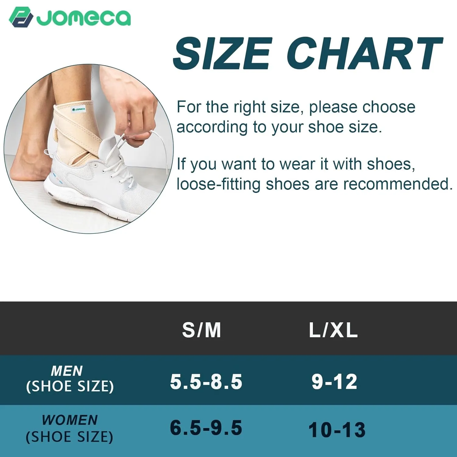 Upgraded Drop Foot Brace for Walking with Shoes - Dual Forefoot Support Plates Adjustable Soft AFO, Foot Drop, TBI, ALS, MS, Bone Fracture, Fits Women & Men FSA/HSA (Beige Left, S/M)