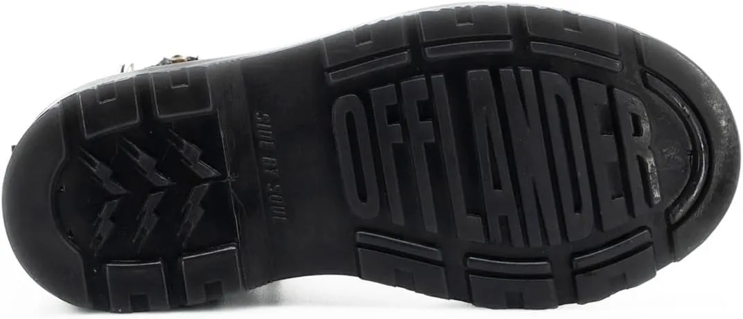 Urban Boot Military Type Offlander Black Platform Cowhide