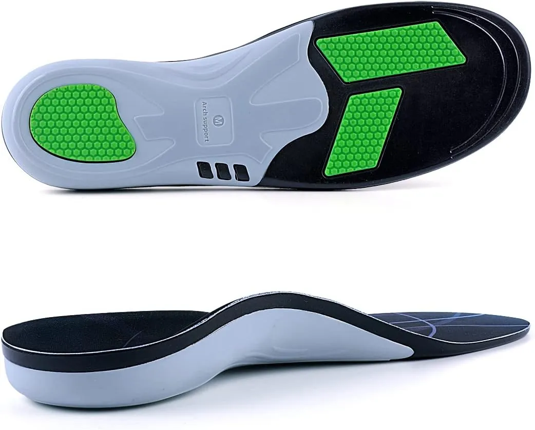 VALSOLE Plantar Fasciitis Orthotic Shoe Inserts,Athletic Running Insoles for Women and Men,Arch Support Gel Comfort Shoe Insoles,Relieve Fallen Arch,Flat Feet,metatarsalgia,Pronation,Heel Pain…