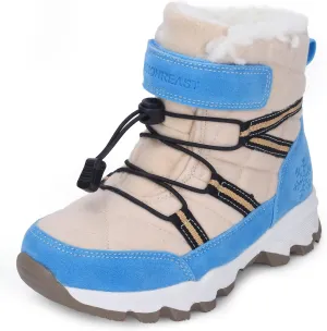 visionreast Boys Girls Wool Lining Snow Boots Winter Walking Boots for Kids Non Slip Unisex-Child Cold Weather Shoes Outdoor Boots