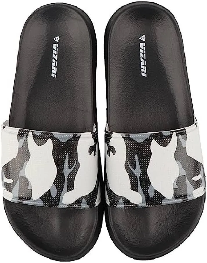 Vizari Men's Slide Sandals - Comfortable, Lightweight, and Durable for Post-Game Recovery & Everyday Wear