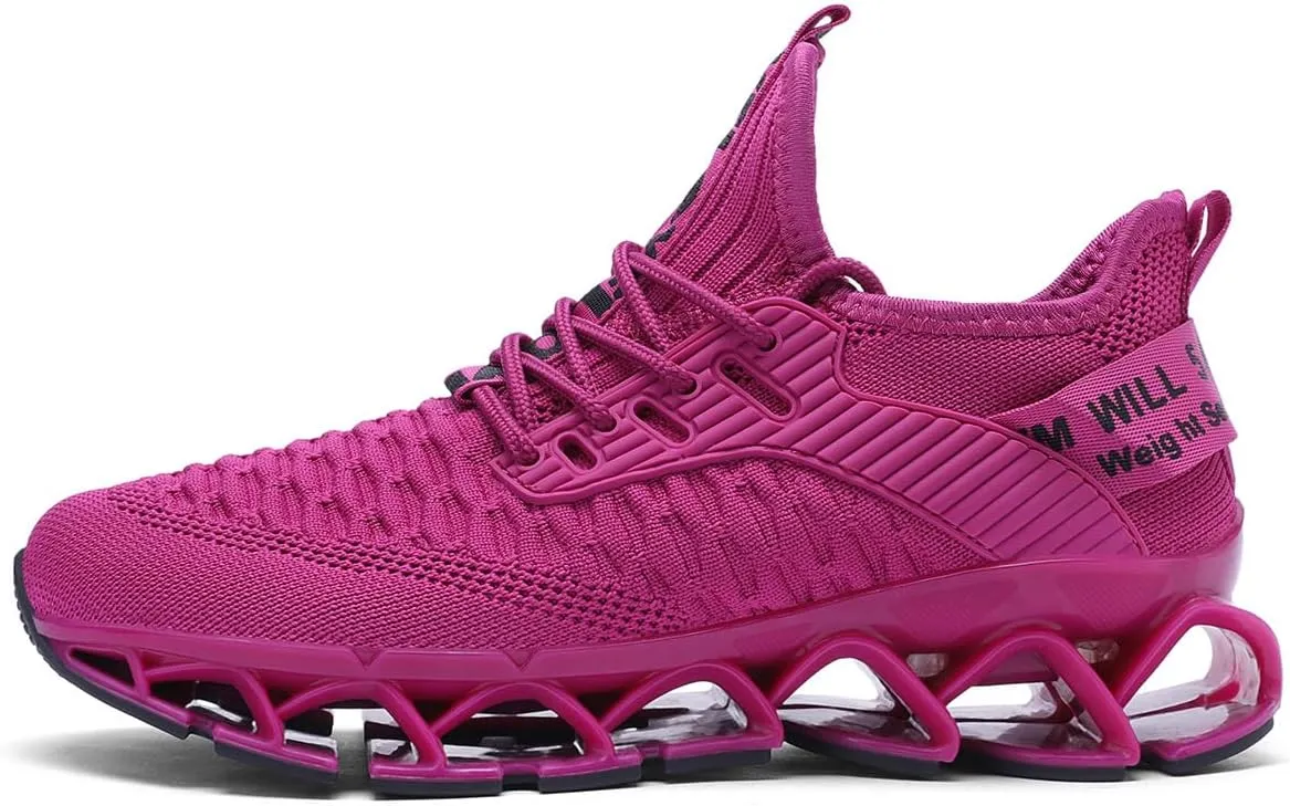Vooncosir Women's Running Shoes Comfortable Fashion Non Slip Blade Sneakers Work Tennis Walking Sport Athletic Shoes